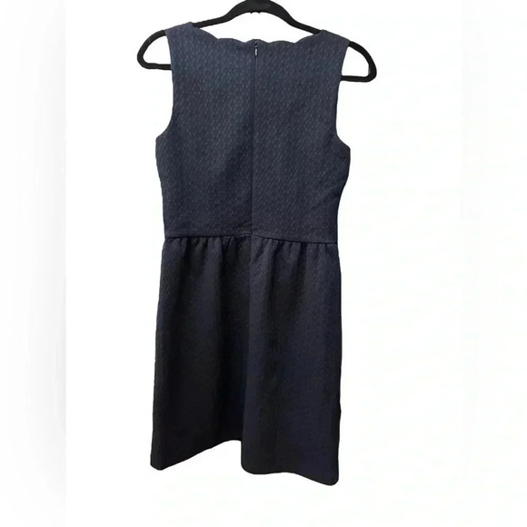 NWT LOFT Dress Size 2 Navy Blue Stretch Casual Office Work Interview - Picture 2 of 7